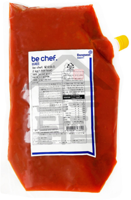 비셰프 살사소스, 2kg, 1개