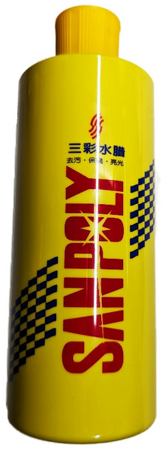 粗蠟 高撥水性 汽車水腊 清潔去污保養 500ml, 1個, 三彩水腊*1