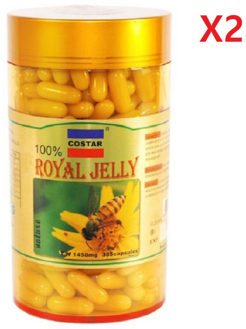 호주 코스타 로얄제리 1450mg 365정-2개, 2개, 1.45g