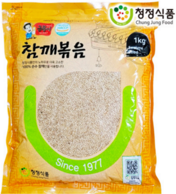 청정식품 청정(금동이)참깨 1k, 5개