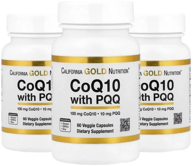 레이크 에비뉴 뉴트리션 PQQ 함유 CoQ10 100mg 식물성 캡슐 60정 x 3, 3개 - 쿠팡