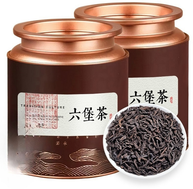 이심일품 흑차 15년 숙성 4A 육보차 특급 진한향 500g, 1세트