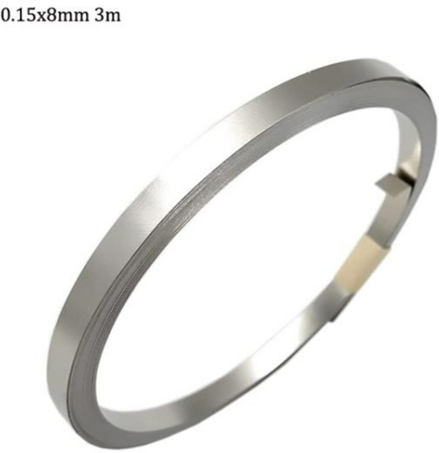 1-10m 1P-4P 리튬 18650 배터리 스폿 용접기 용 니켈 스트립장비 팩용 벨트, [05] 0.15x8mm 3m, 1개, 05 0.15x8mm 3m