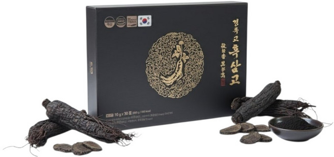 경록고 흑삼고 10g x 30포 국내산 6년근 흑삼, 30개