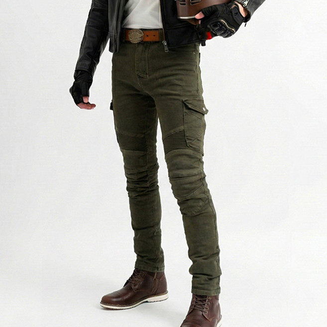 크크섬 데님 바이크팬츠 4종 [보호대포함]