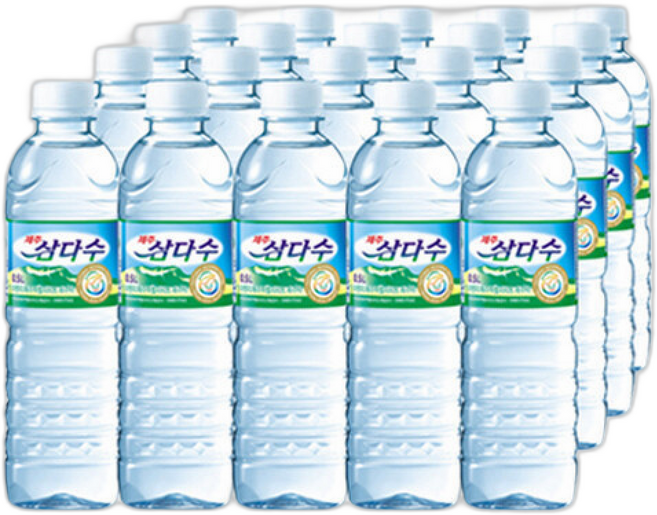 제주 삼다수, 1개, 500ml