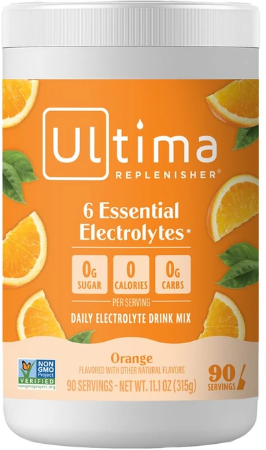 울티마리플레니셔 전해질 드링크 믹스 오렌지 306g(10.8oz), 1개, 306g - 쿠팡
