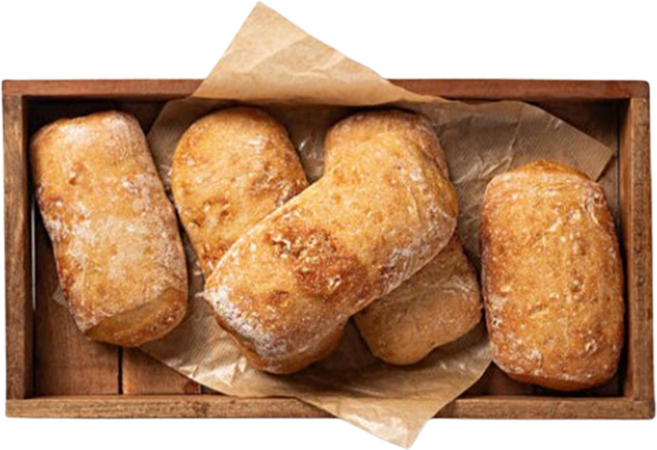 [억수로상회] 18시간 저온발효하여 폭신한 치아바타 (통밀 10%함량), 1개, 500g