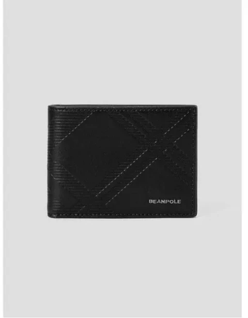 빈폴 남성 반지갑 블랙 사선 미니지갑 매장정품