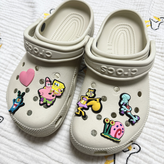 치지 보글보글 스펀지밥 친구들 신발꾸미기 세트