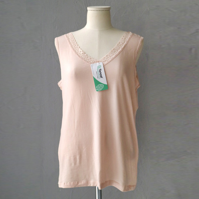 빅사이즈 105 보들보들 텐셀 런닝 나시 여자 여성 내의 내복 100 105