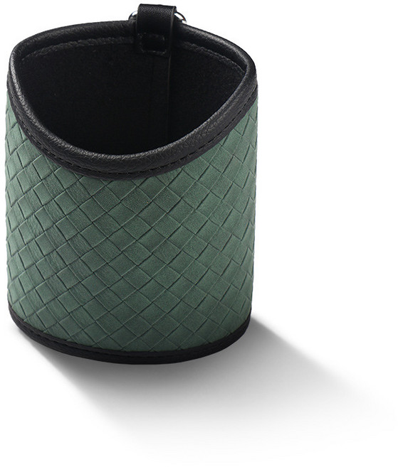 밀튼 차량용 송풍구 미니 포켓 수납함 정리 사이드 보관, 그린(체크무늬포켓), 1개