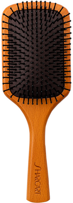 샤카트 우든 패들 헤어 브러쉬 소형, 샤카트 우든 헤어 브러쉬(소), 1개, 1개