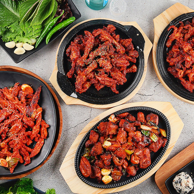 리얼 직화구이 닭다리살 200g, 1개