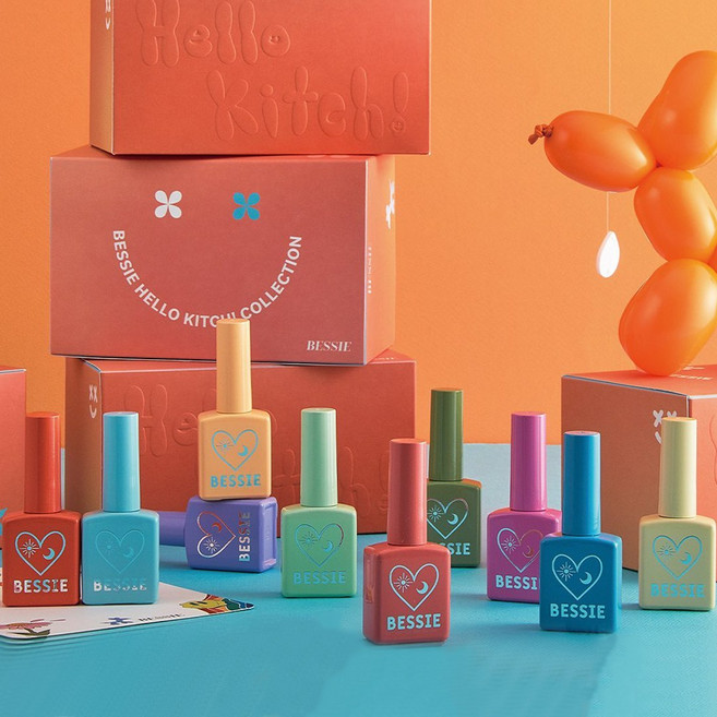 베씨젤 헬로키치 10종 세트 / 베씨 BESSIE 젤네일 젤폴리쉬, 1개