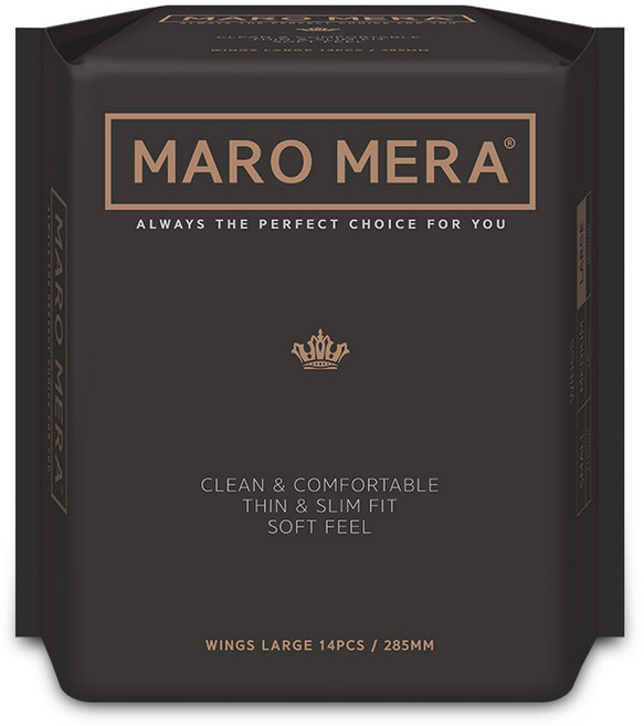 마로메라 순면 생리대, 대형, 14개입, 1개