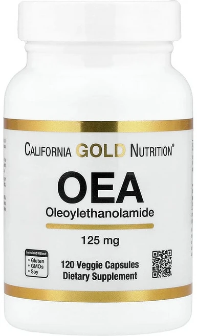 California Gold Nutrition 올레오일에탄올아마이드(OEA) 125mg 베지 캡슐 120정 SPN-02489, 1개 - 쿠팡