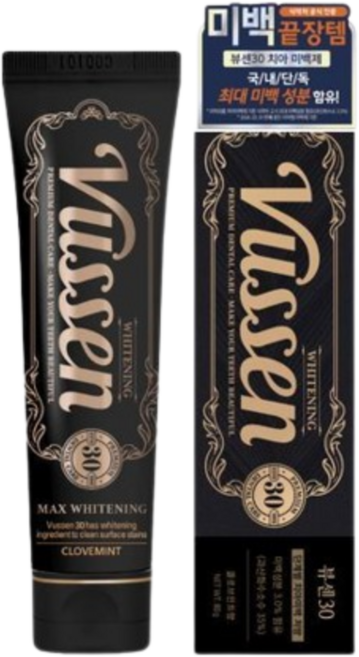 뷰센30 치아미백제 80g, 1개