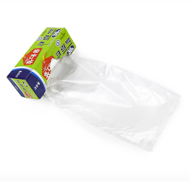 국산 비닐봉투 롤백 위생봉지 크린백 25x30cm 1개입, 1개