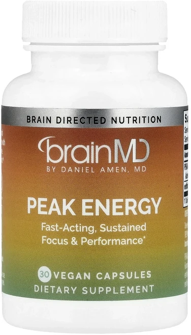 새해 첫좋은선물 BrainMD 피크 에너지 베지 캡슐 30정 제대로 할인합니다, 1개 - 쿠팡