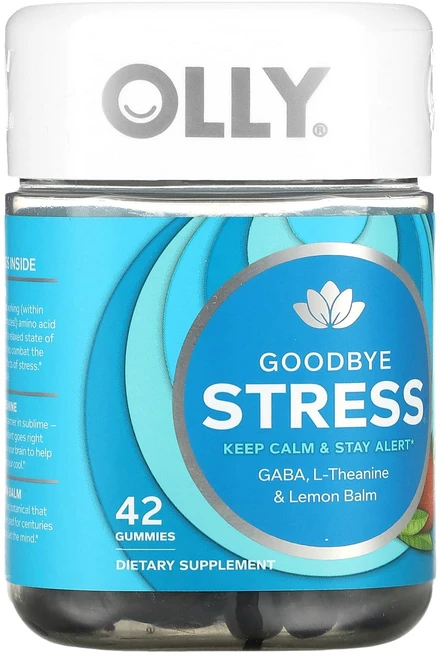 OLLY 굿바이 스트레스 베리 버베나 구미젤리 42개, 1개 - 쿠팡