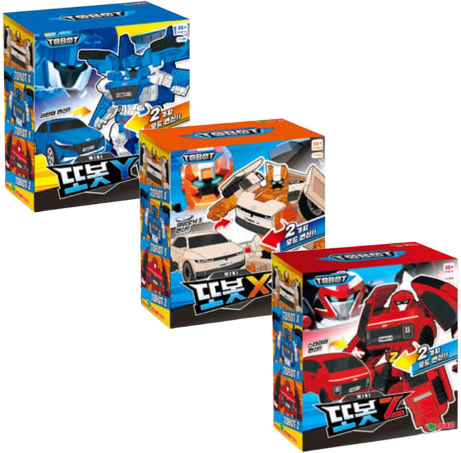 [영실업] 또봇V MINI X Y Z (옵션선택), 1개