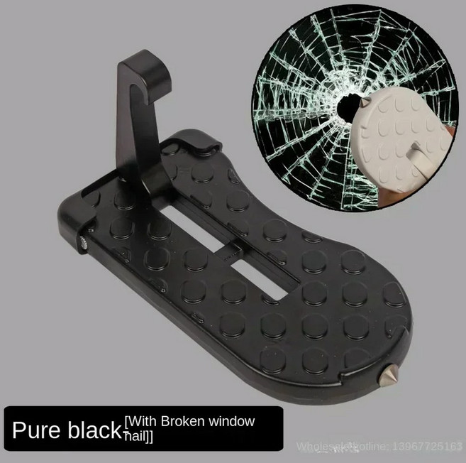 다기능 합금 접이식 풋 안전 도어 랙 알루미늄 범용 루프 단계 페달 자동차 액세서리, 5