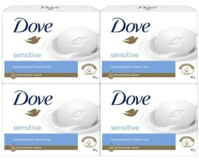 도브 뷰티바 도브비누 90g 센서티브 4개