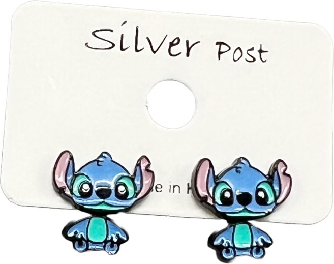디즈니 캐릭터 릴로 앤 스티치 귀걸이