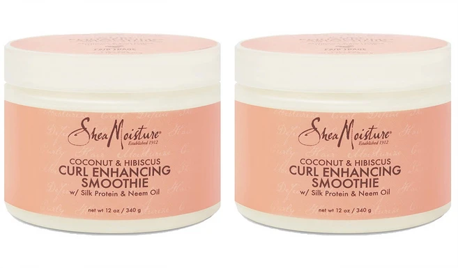 SheaMoisture 시어 모이스쳐 컬 인핸싱 스무디 크림 12oz(340g) 2팩, 340g - 쿠팡