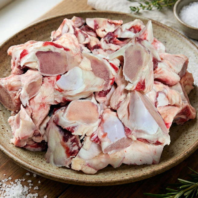 호주청정우 진짜 무릎뼈로 만든 소도가니 1kg 육수용 사골국용, 1개