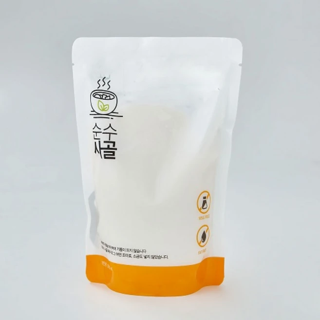 순수 100% 사골육수 5팩 10팩 곰탕 사골곰탕, 5개, 500ml - 쿠팡