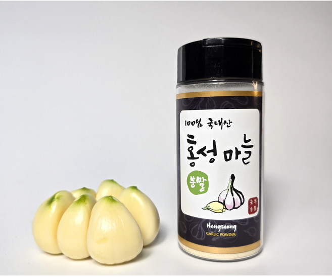 [홍성마켓] 홍성홍산마늘 특대 홍성 홍산마늘 가루 분말, 1세트, 1kg+70g