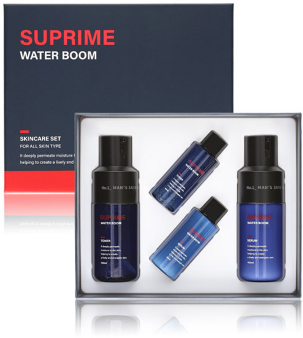 피엘디크 수프라임 워터 붐 스킨케어 세트 2종, 1개