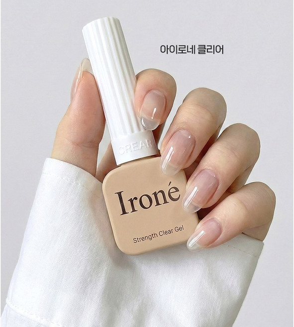 뷰젤 아이로네 컬러젤 시럽 젤네일 단품 [컬러선택], 1개, 10g, 클리어