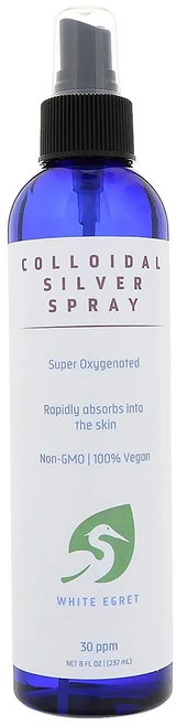 화이트이그렛퍼스널케어 콜로이달 실버 스프레이, 1개, 237ml - 쿠팡