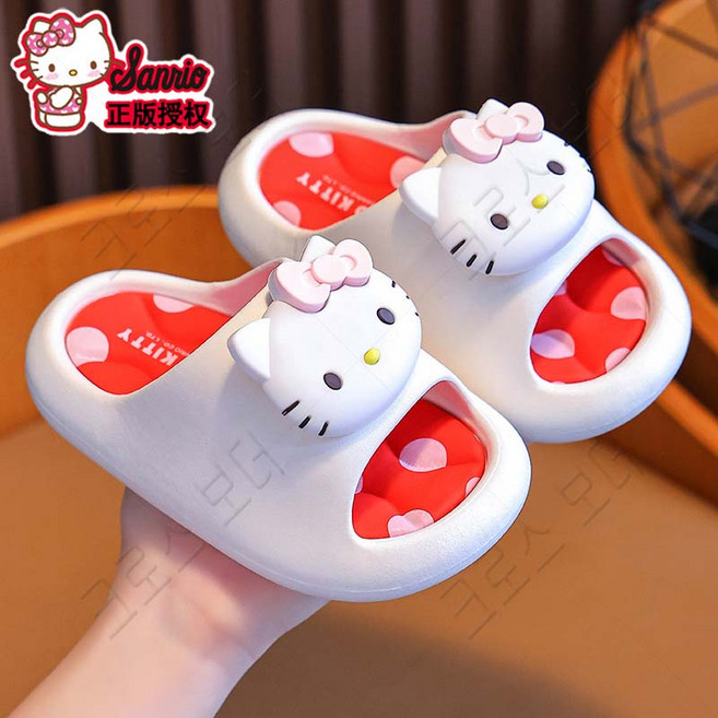 크로스 보더 산리오 어린이용 슬리퍼 아동 미끄럼 방지 슬리퍼