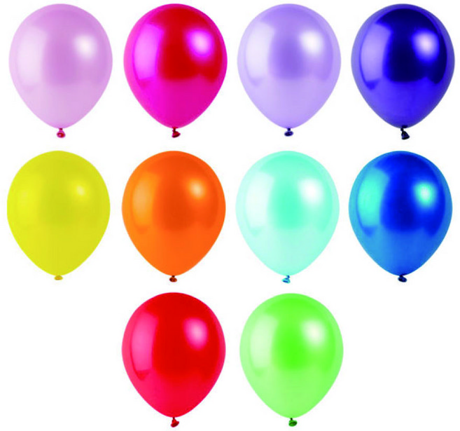파티팡 라운드 풍선 30cm, 50개, 펄 레인보우