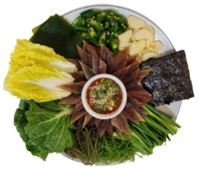 줄줄이 과메기 야채 세트_완전 손질 _야채세트 있음, 1개, 20마리