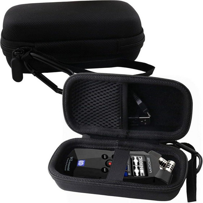 WERJIA Zoom H5studio/H6essential 휴대용 녹음기와 호환되는 하드 케이스 (H6Essential용) 191975 6928840677, For H1essential, 1개