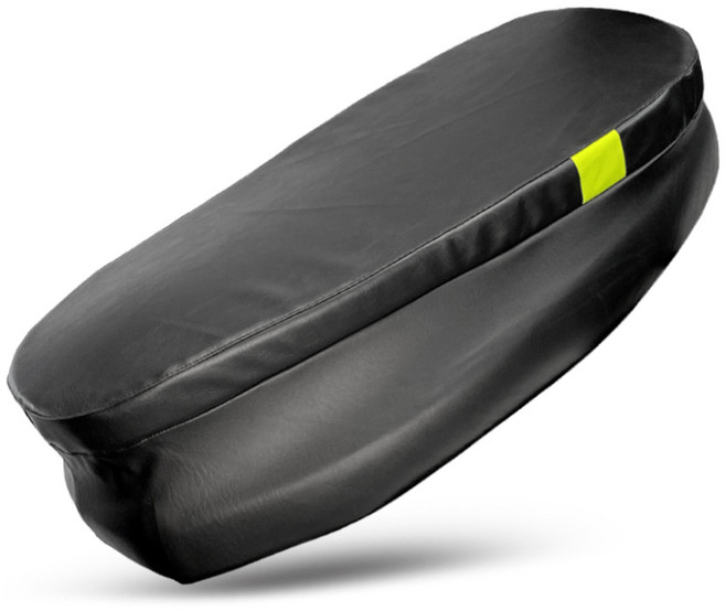 KR모터스 비버125 오토바이 스쿠터 시트 쿠션 방수 대림 VF100 허리통증, M, HO5  가죽 시트 커버, 1개