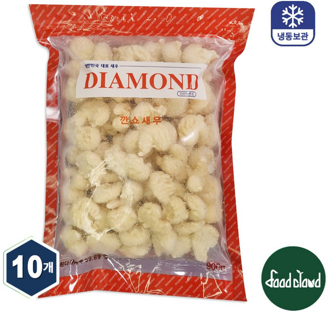 바삭 통통 깐쇼새우 900gX10봉, 10개, 900g