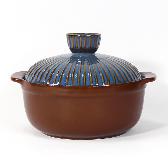 해피정 라인 A 진뚝배기 다크 브라운, 17cm, 1개