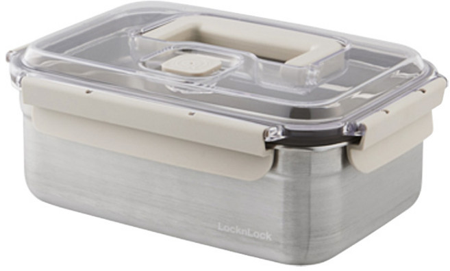 락앤락 숨쉬는 스텐 김치통, 3L, 1개