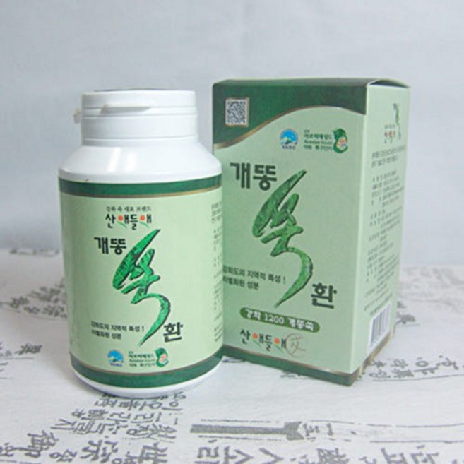 산애들애 개똥쑥환 130g [원산지:국산(인천광역시 강화군)], 1개