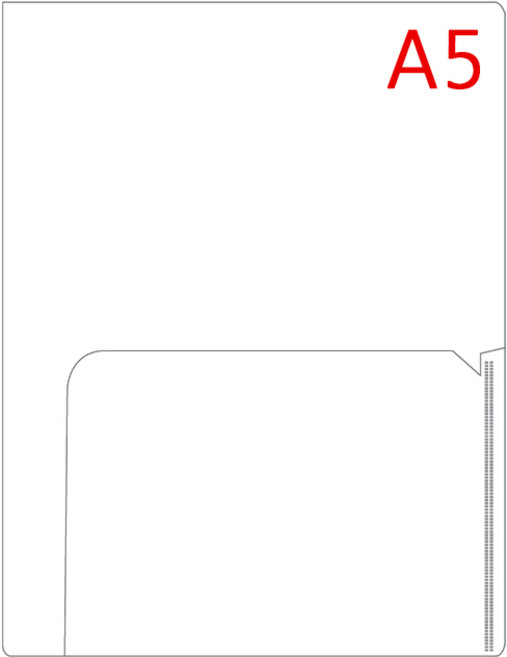 A5 투포켓 파일 투명 파일철 문서정리 아인텍 10매세트_A2031, A5 투포켓 화일 투명[A2031](10개), 1개