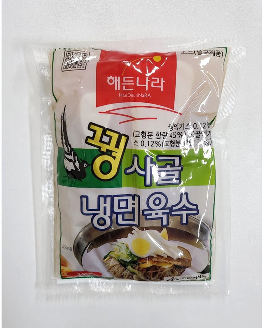 합천식품 해든나라 냉면 꿩육수 340g 냉면육수, 30개
