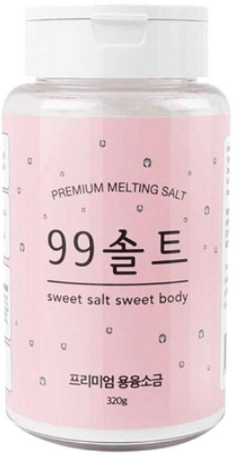 [구구솔트] 미세플라스틱 걱정없는 천연 용융소금 조리용, 320g, 1개