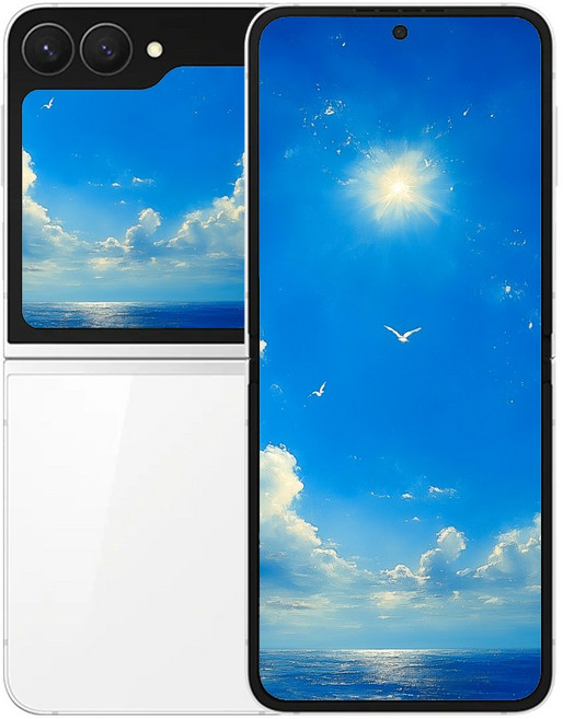 삼성전자 갤럭시 Z 플립7 FE, 256GB, 화이트 (White)