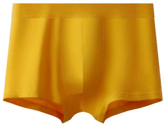 티류으스 남성 금색 사각팬티 고급 향균 드로즈 선물용 속옷 CQ